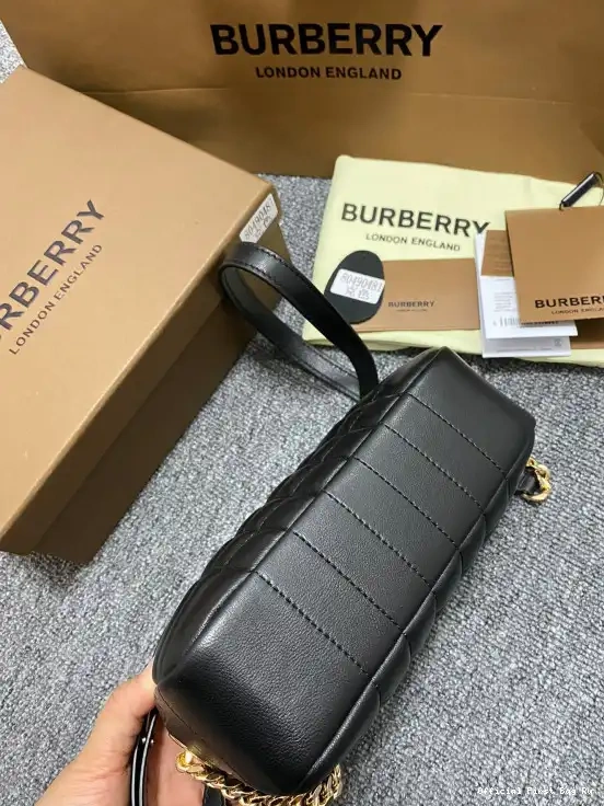 Official First Bag Ru Lola BURBERRY Bag MINI Camera 0523